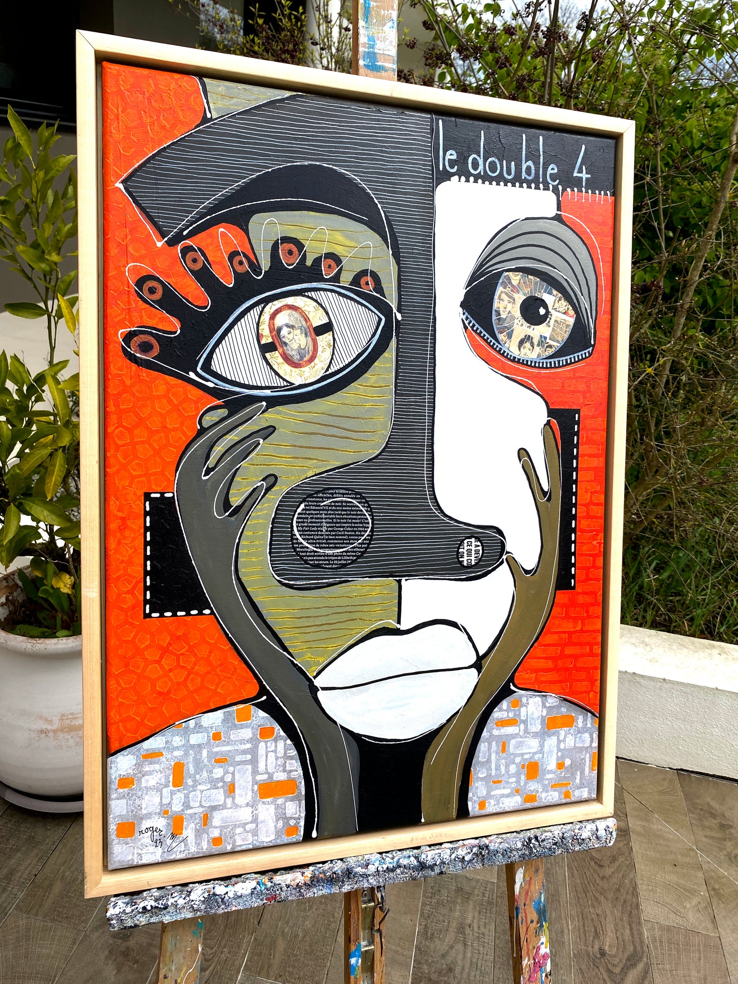 Le Double 4 - 50 x 70 cm