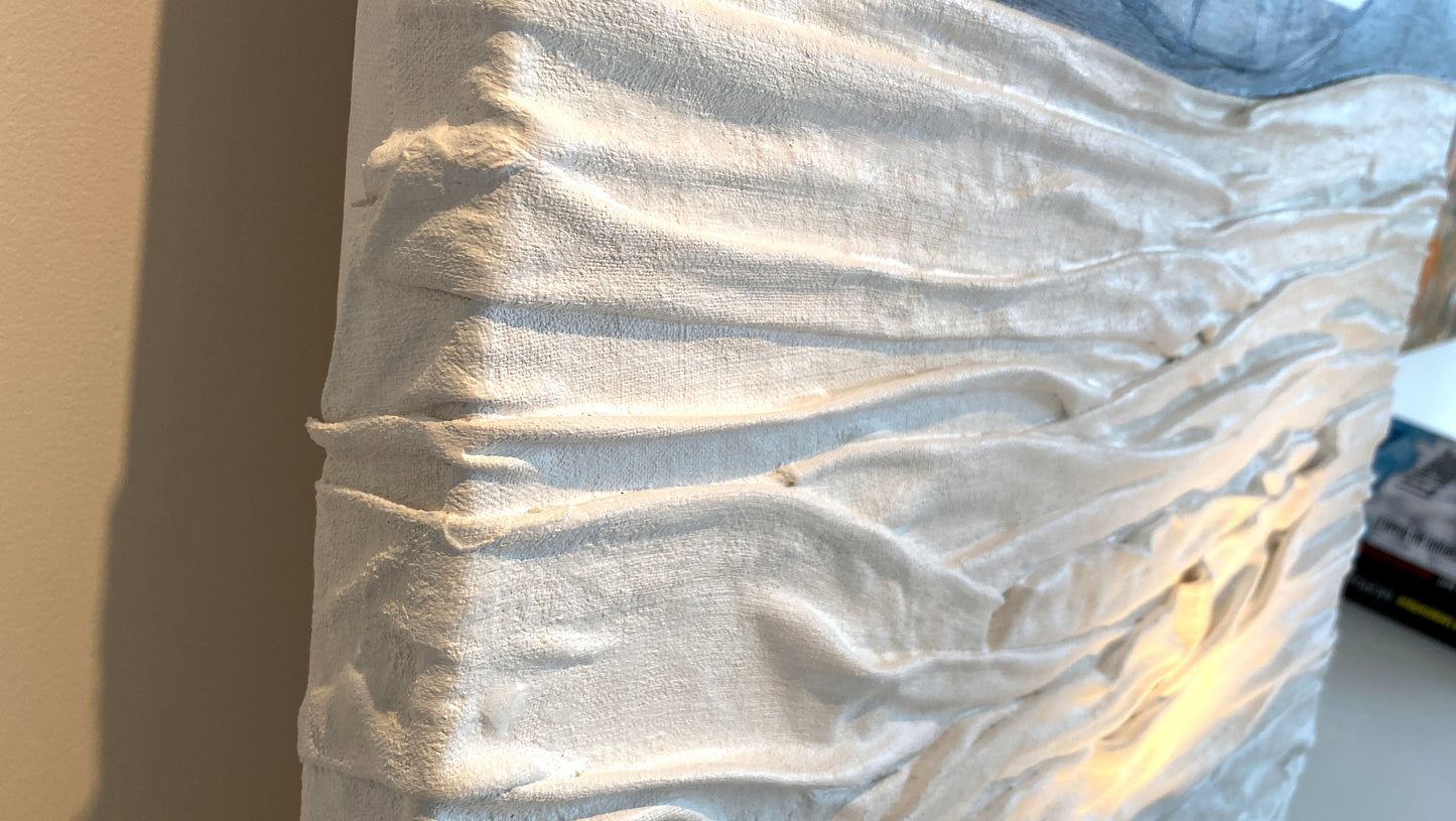La Fille à la Fenêtre - 100 x 50 cm