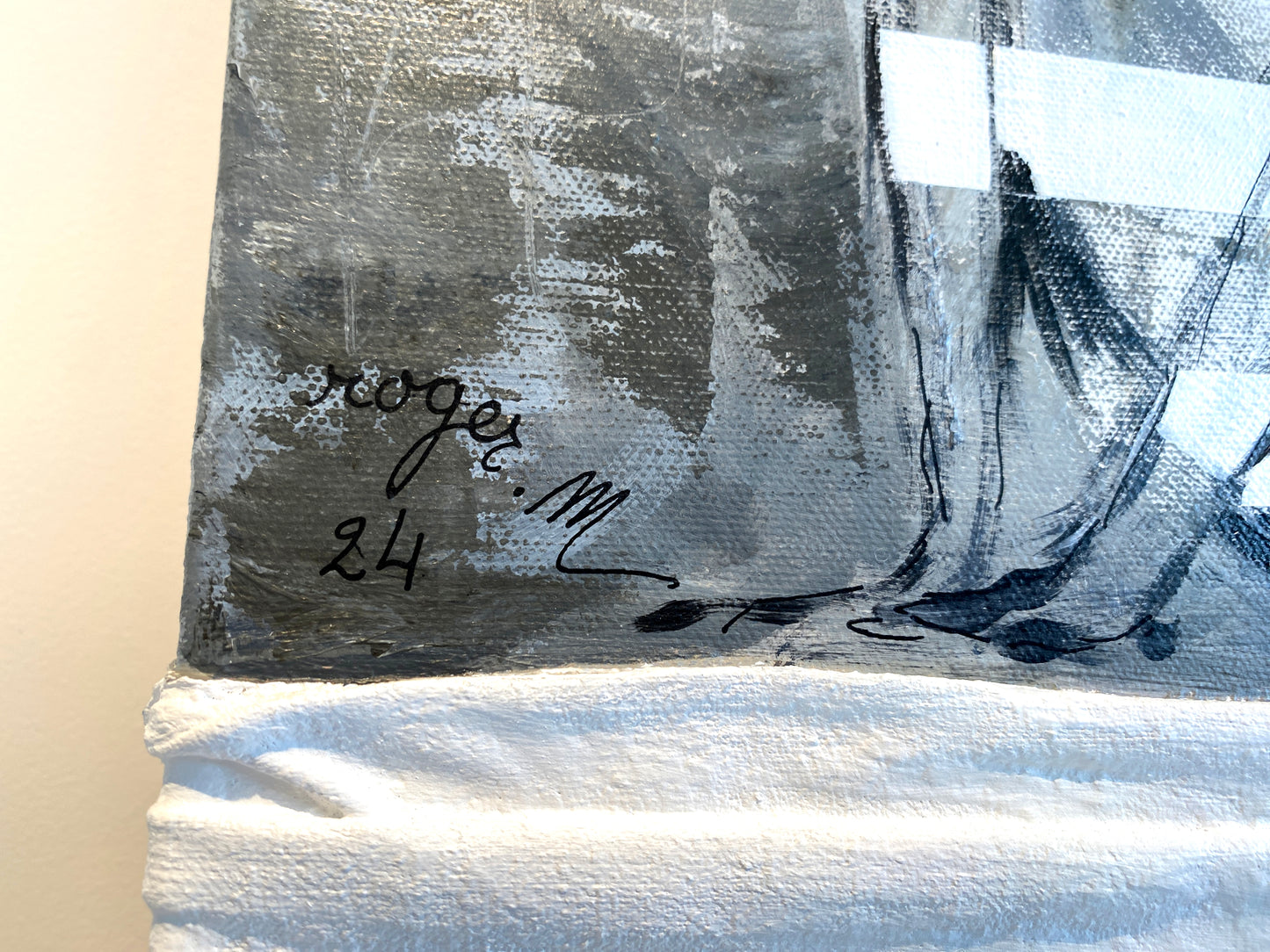 La Fille à la Fenêtre - 100 x 50 cm