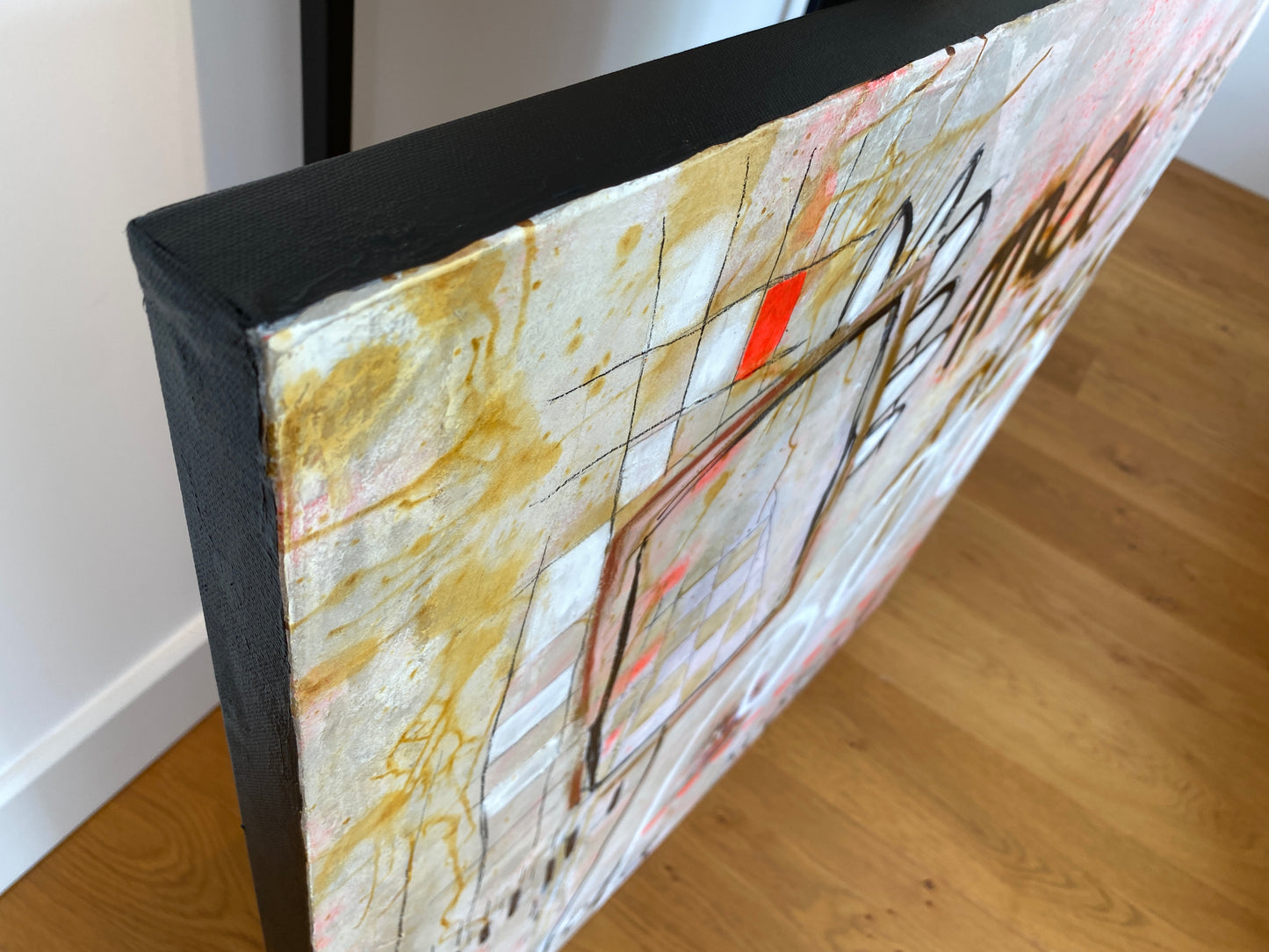 Poésie Rose - 80 x 80 cm
