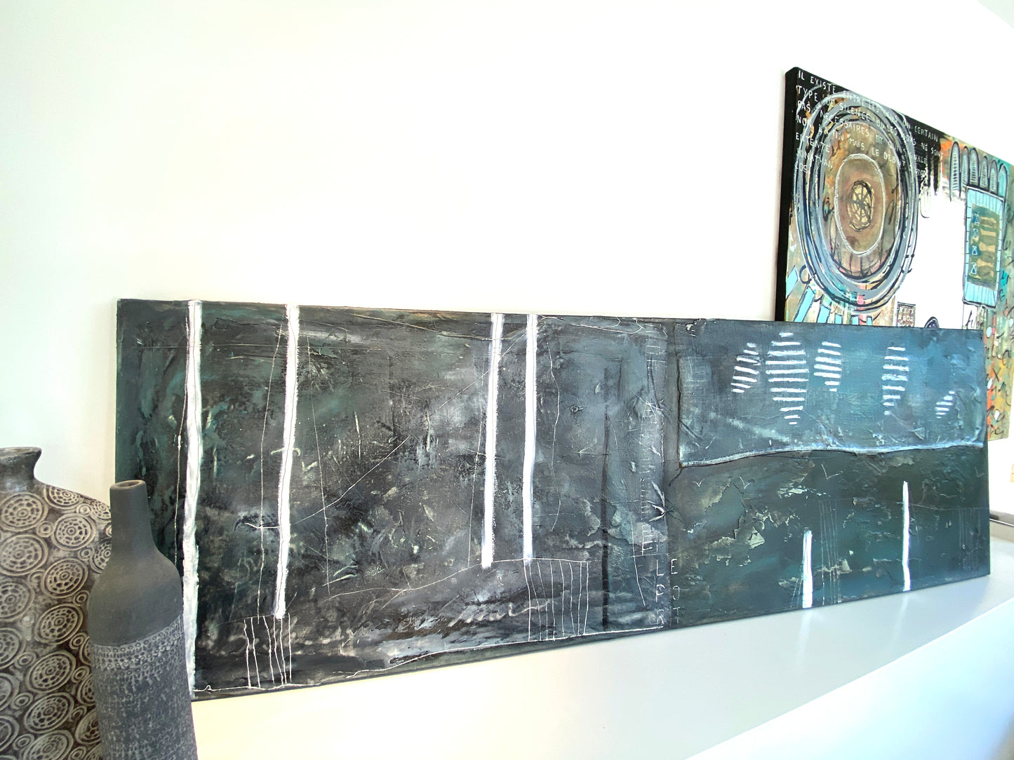 Le Port avant l'Orage - 150 x 50 cm