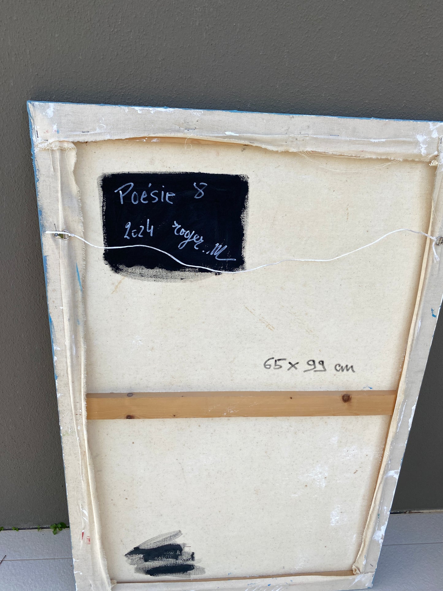 Poésie VIII - 99 X 65 cm