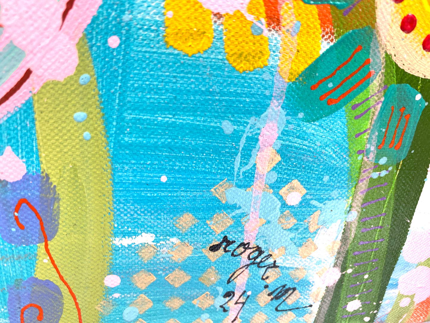 Exuberance - 116 x 81 cm