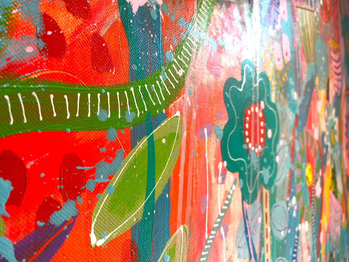 Exuberance - 116 x 81 cm