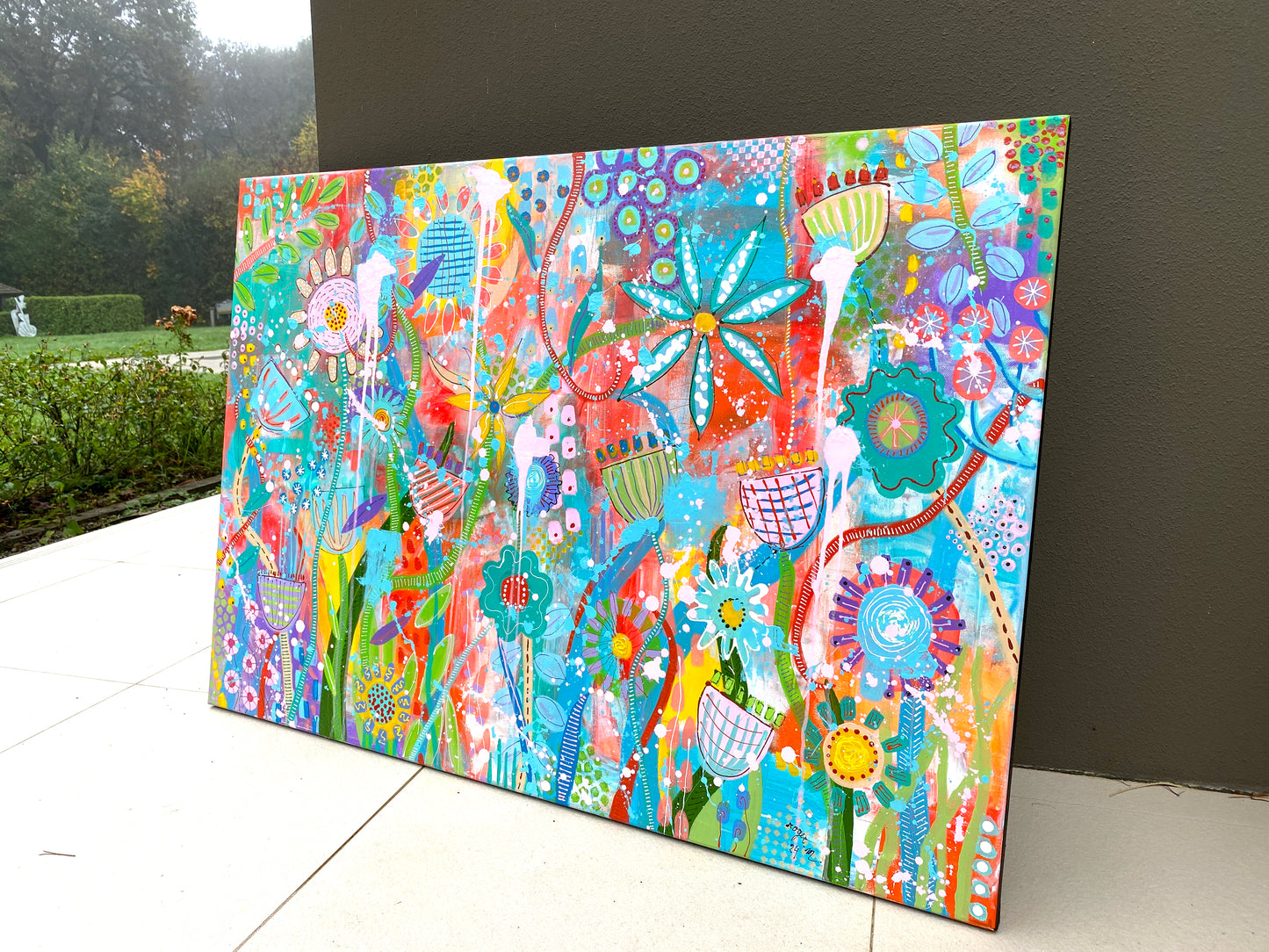 Exuberance - 116 x 81 cm