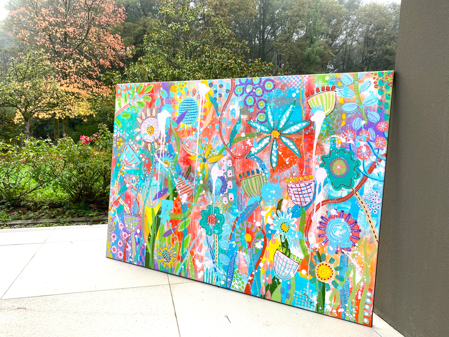 Exuberance - 116 x 81 cm