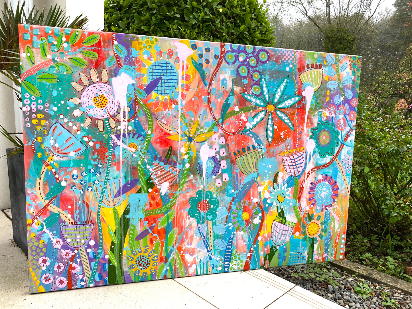 Exuberance - 116 x 81 cm