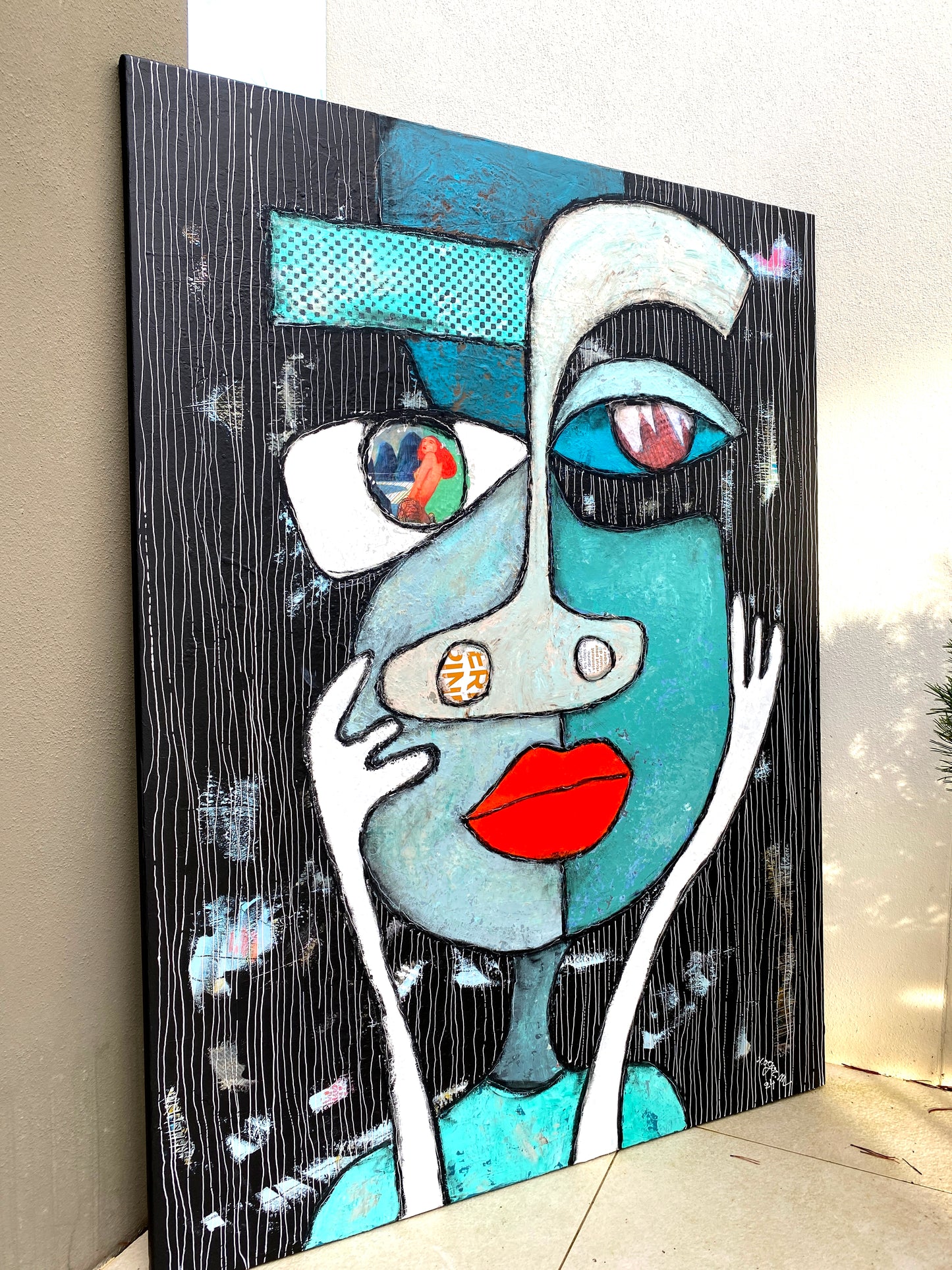 Regarder la Lumière - 130 x 97 cm