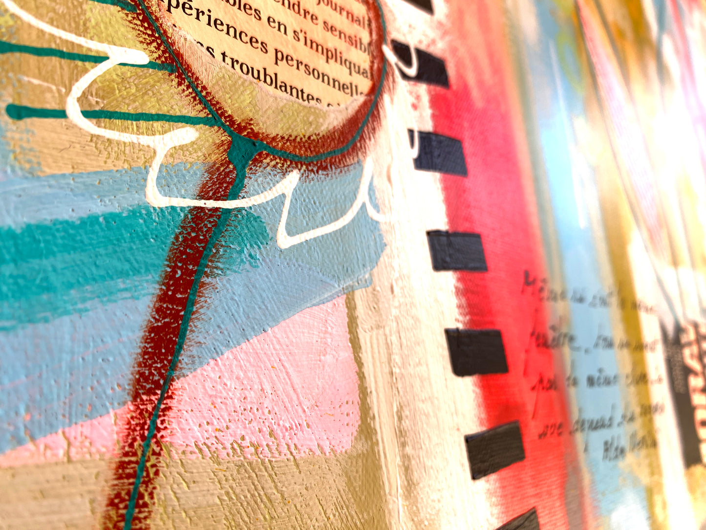 Le Jardin des Mots - 146 x 86 cm