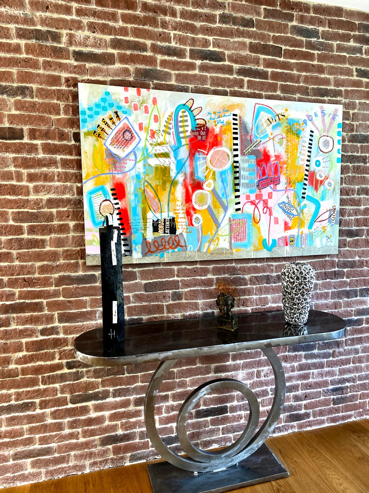 Le Jardin des Mots - 146 x 86 cm