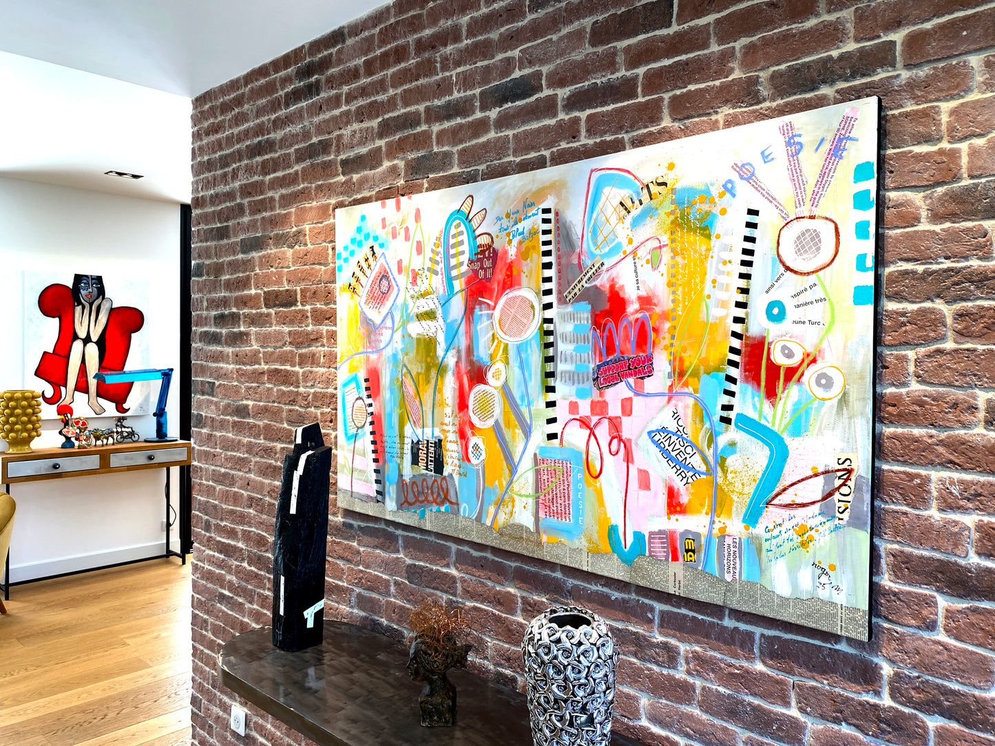 Le Jardin des Mots - 146 x 86 cm