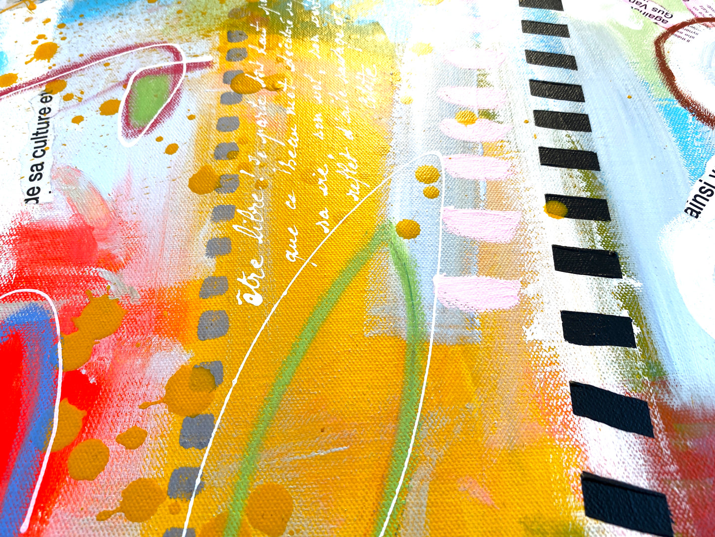 Le Jardin des Mots - 146 x 86 cm