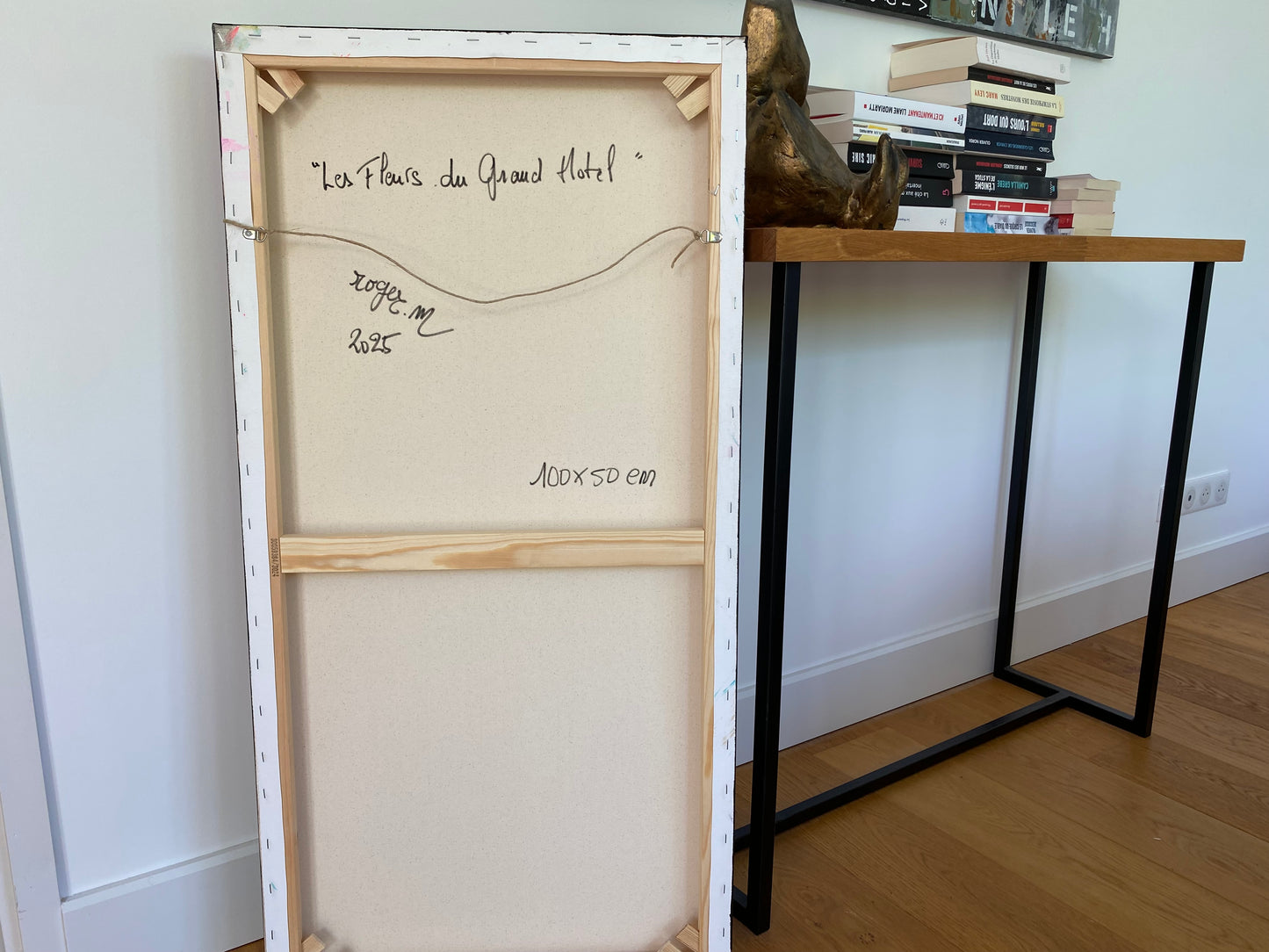 Les Fleurs du Grand Hôtel - 100 x 50 cm