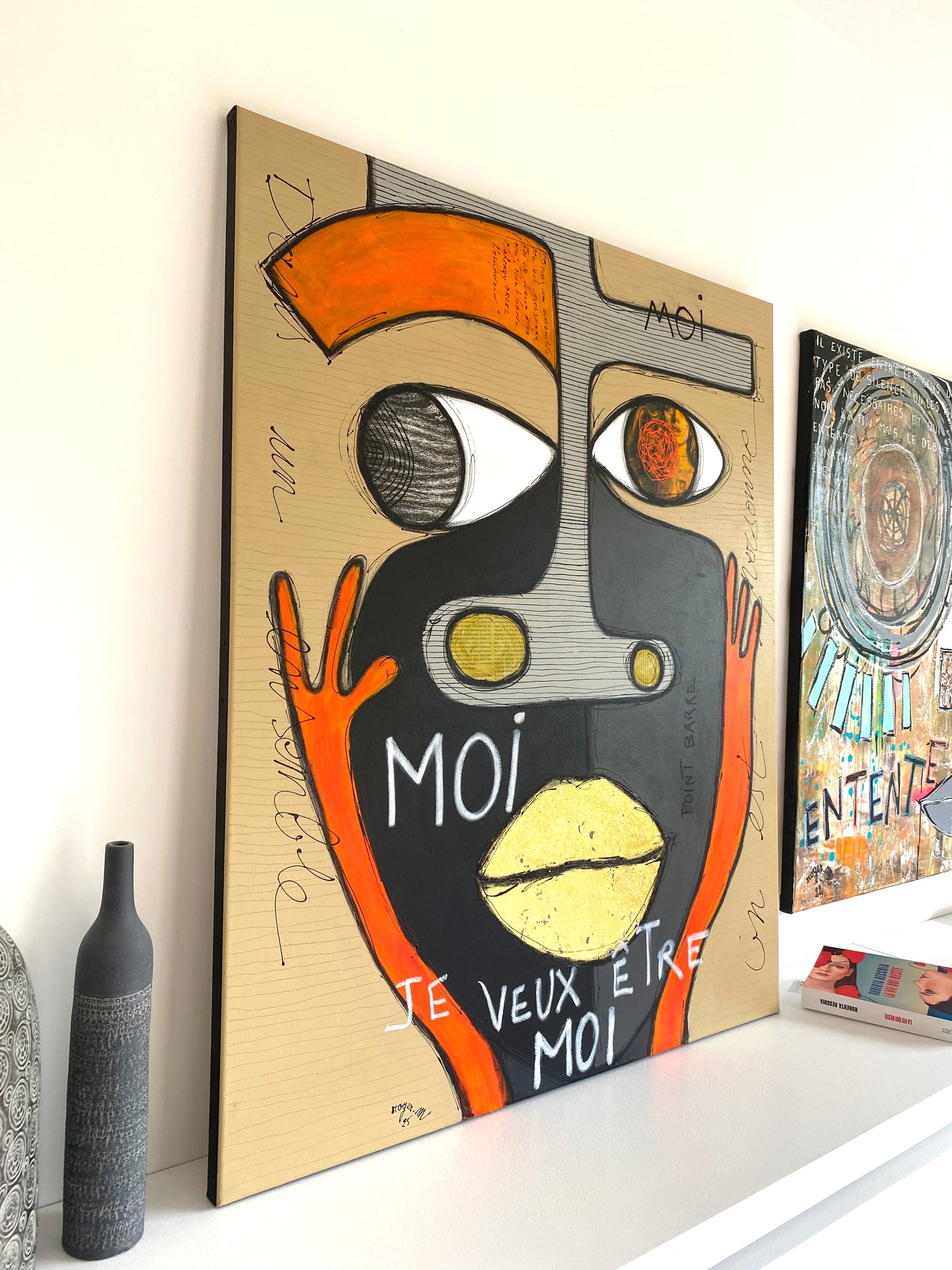 MOI, je veux être MOI - 100 x 81 cm