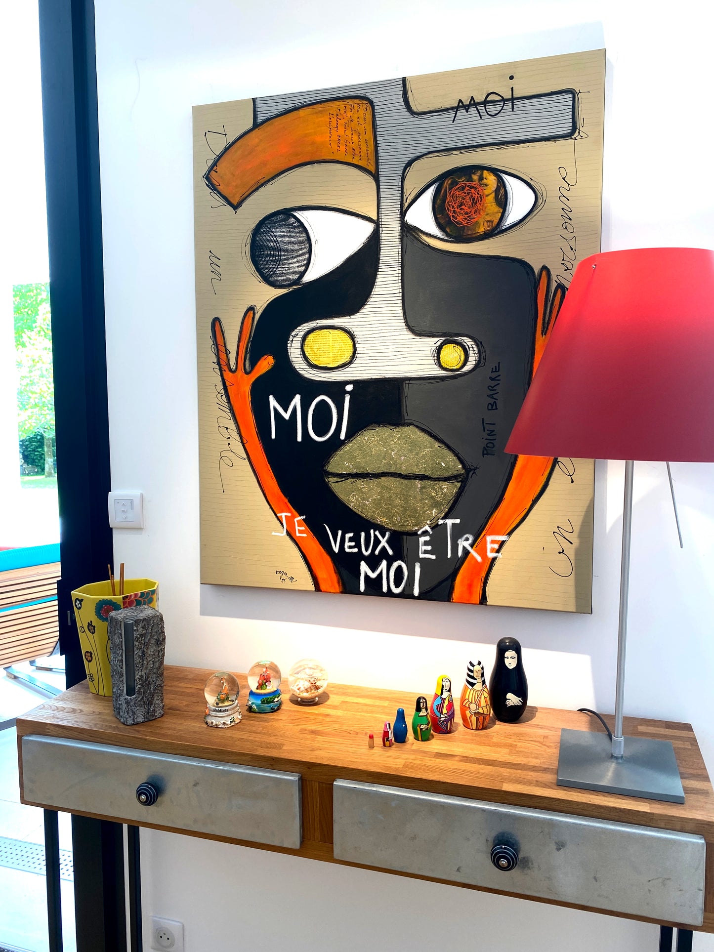 MOI, je veux être MOI - 100 x 81 cm