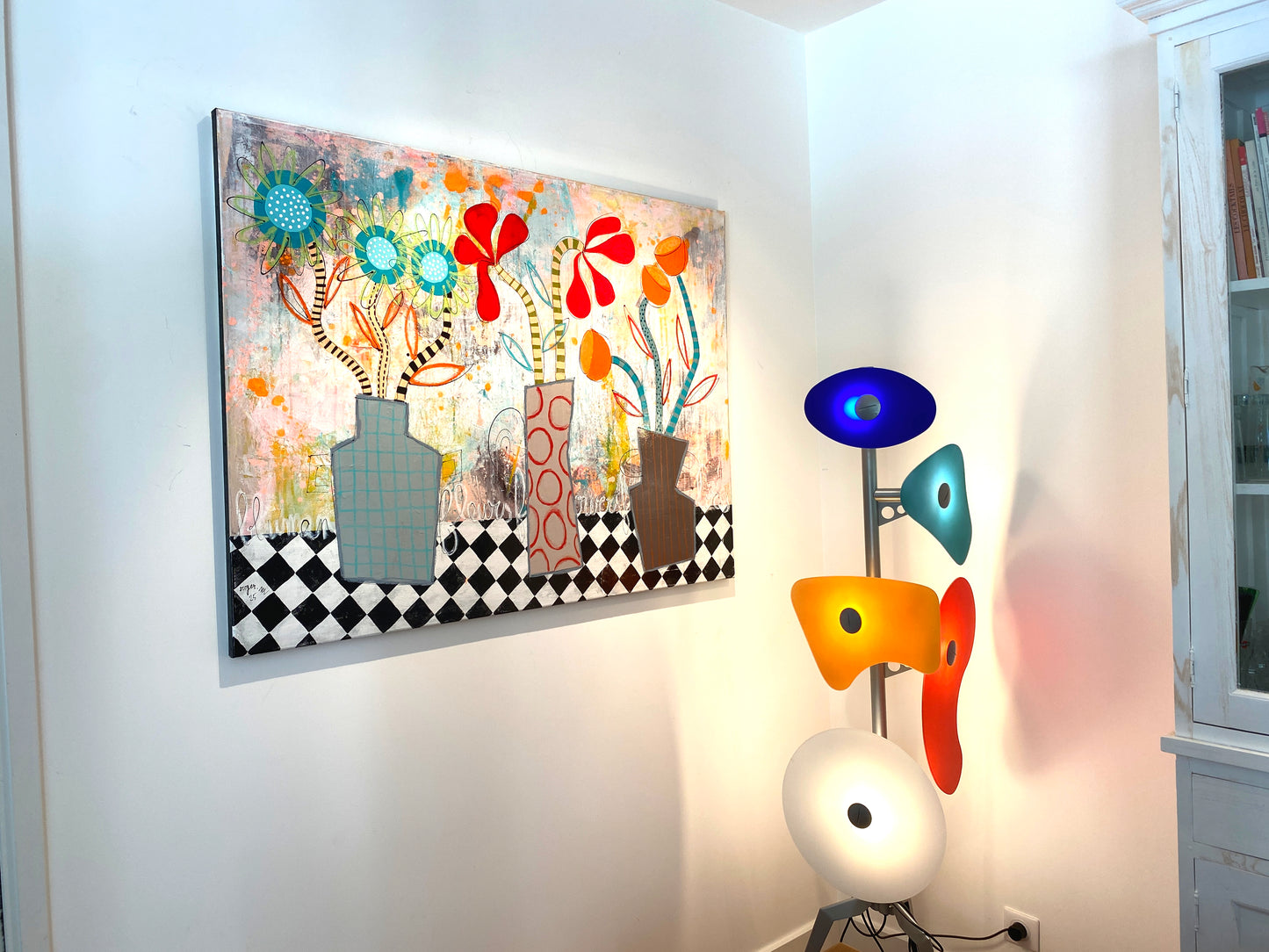 Les Trois Vases - 130 x 97 cm