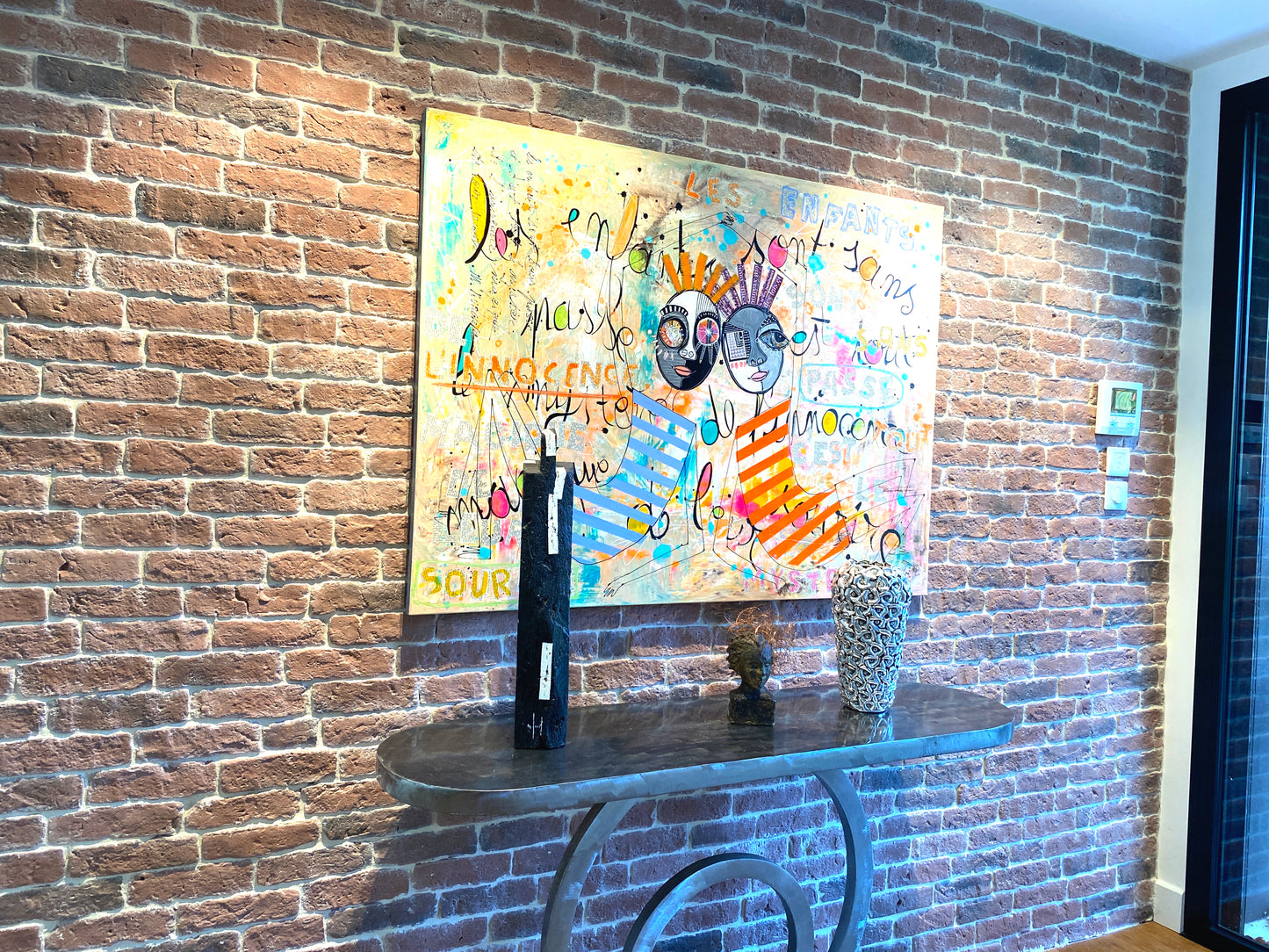 Les Enfants sans passé  - 130 x 97 cm