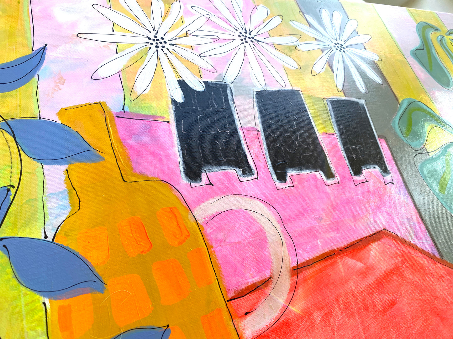 Le Balcon au Soleil - 130 x 97 cm