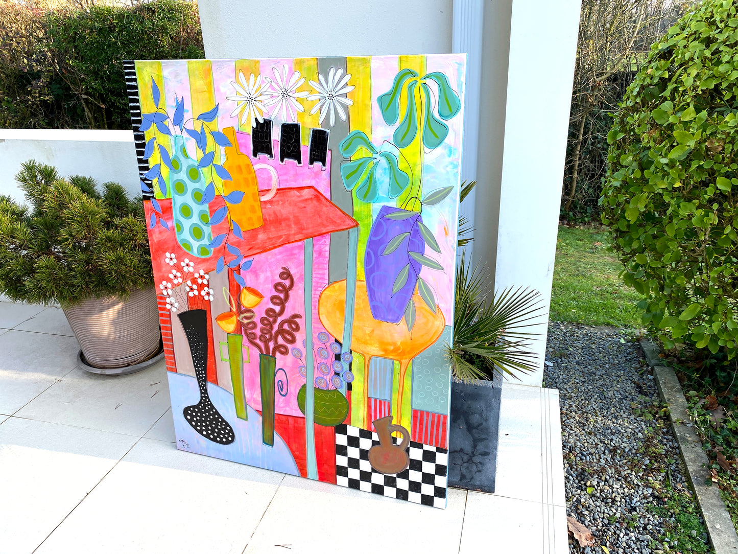 Le Balcon au Soleil - 130 x 97 cm