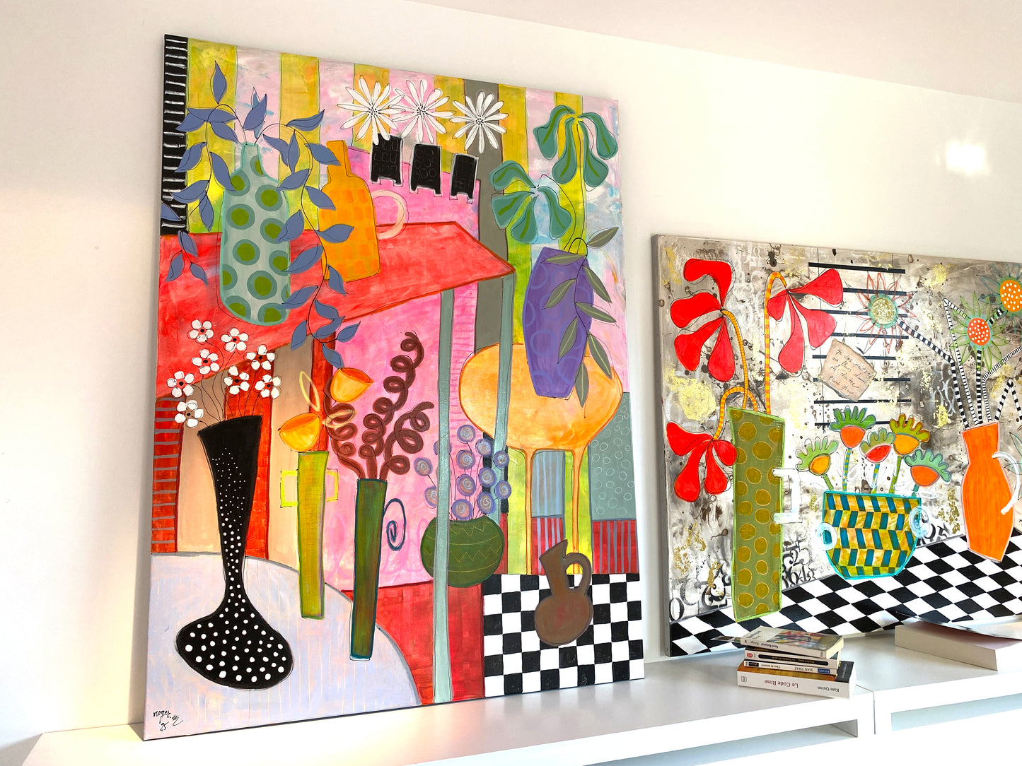 Le Balcon au Soleil - 130 x 97 cm