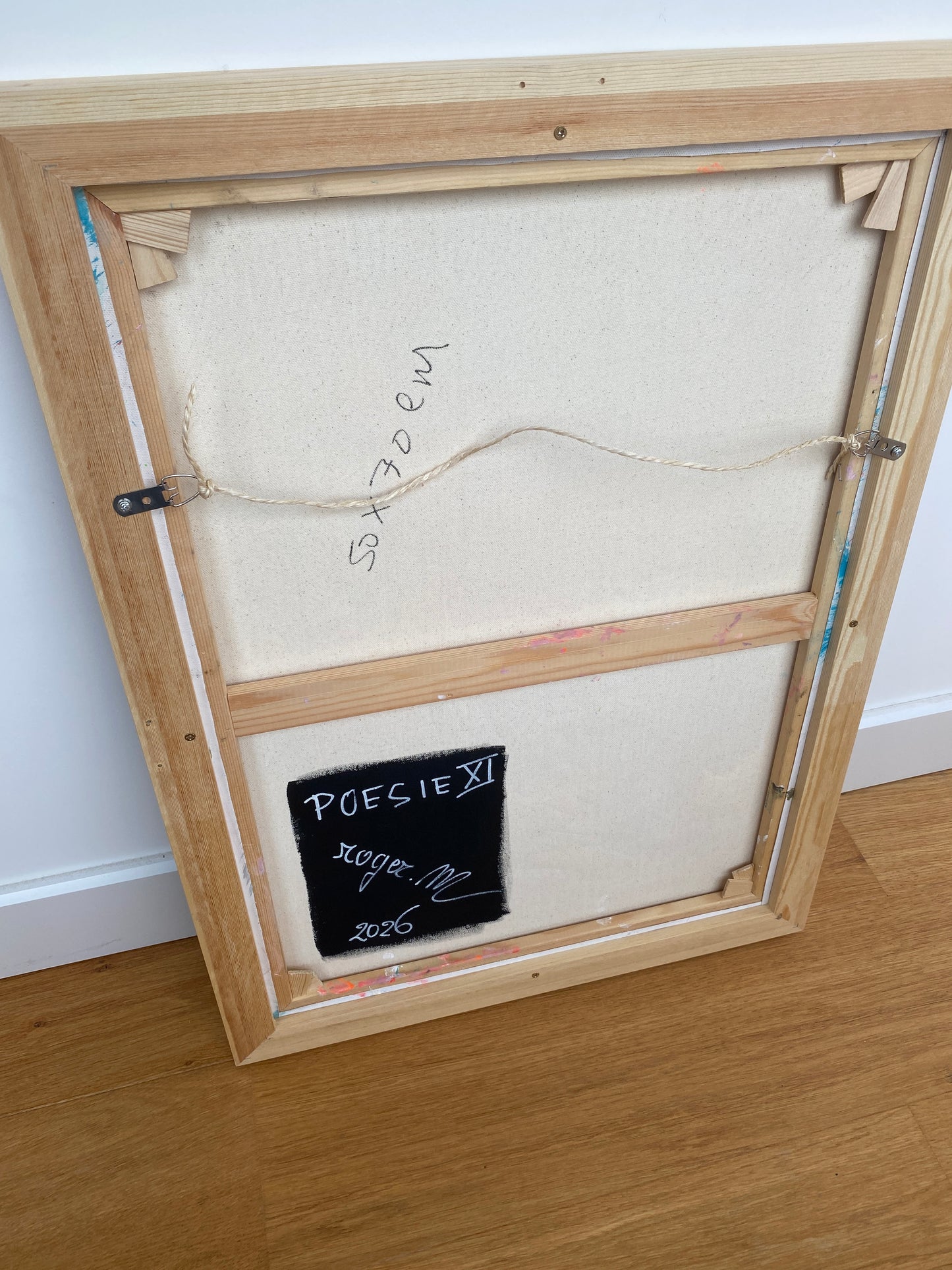 Poésie XI - 70 x 50 cm -