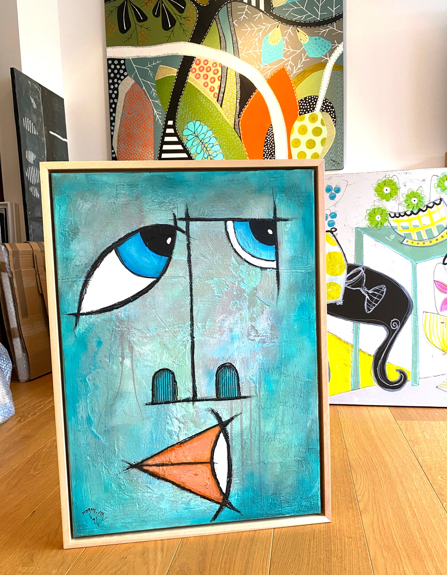 Poésie XI - 70 x 50 cm -