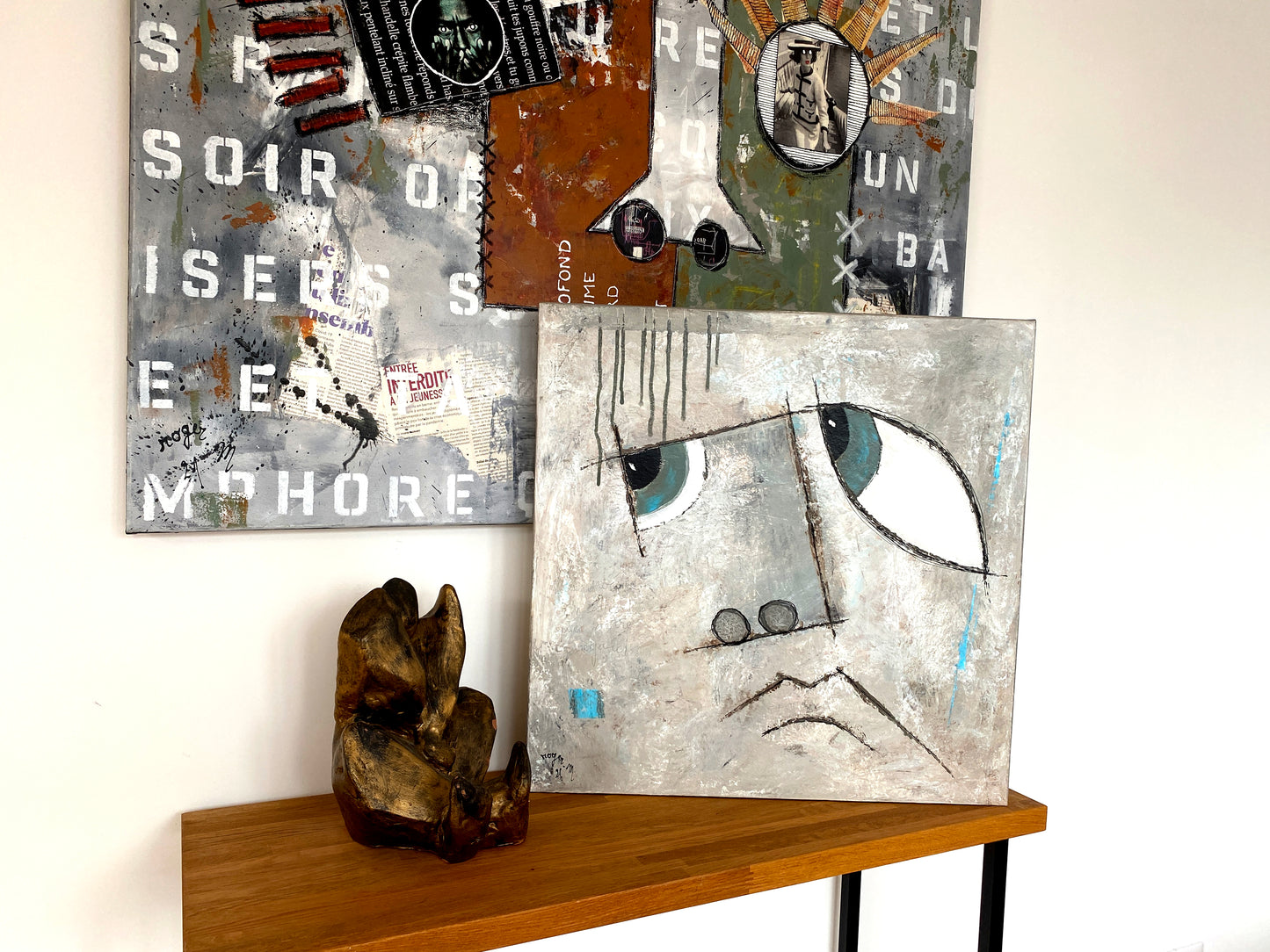 Poésie XII - 60 x 60 cm