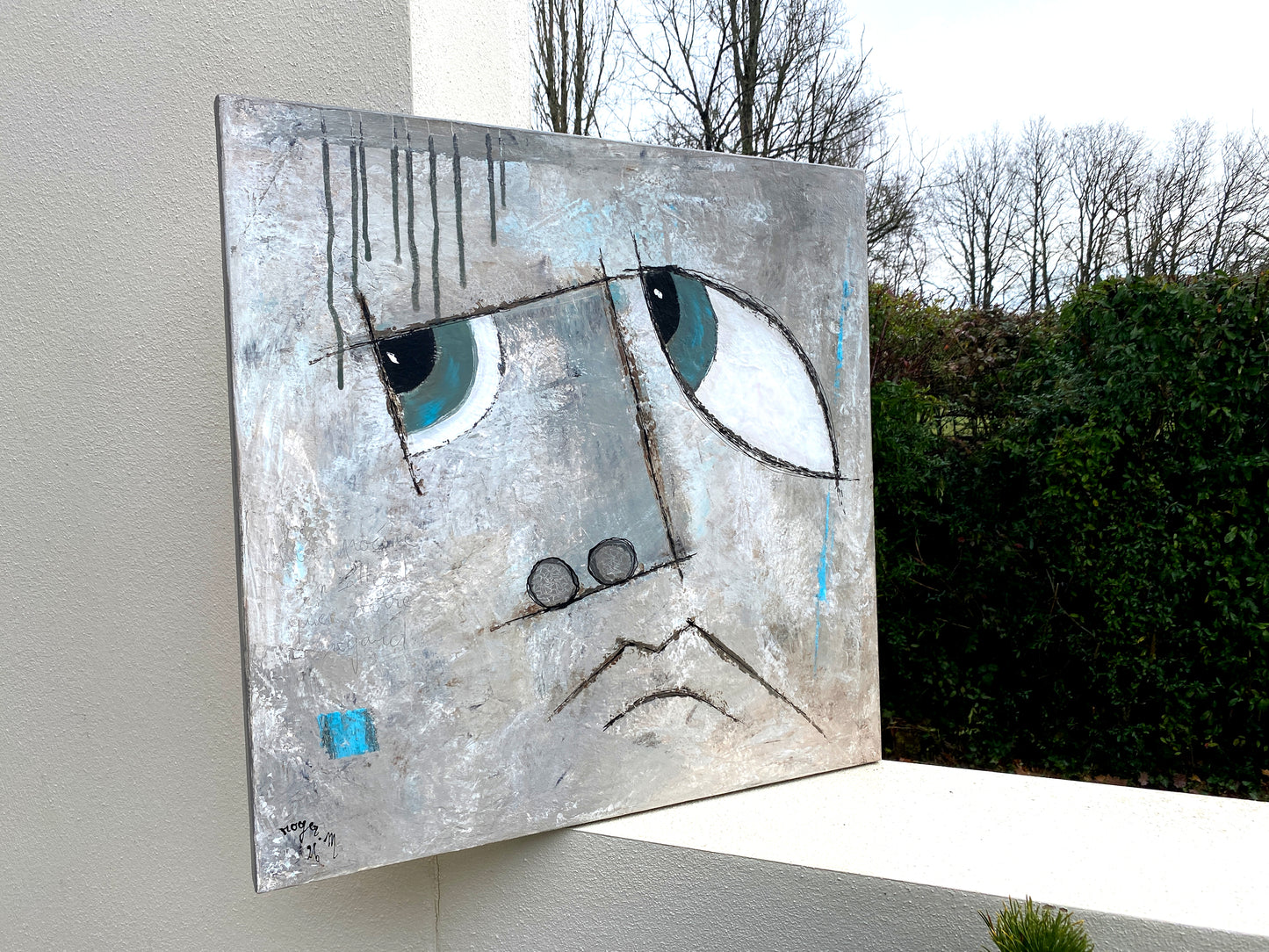 Poésie XII - 60 x 60 cm