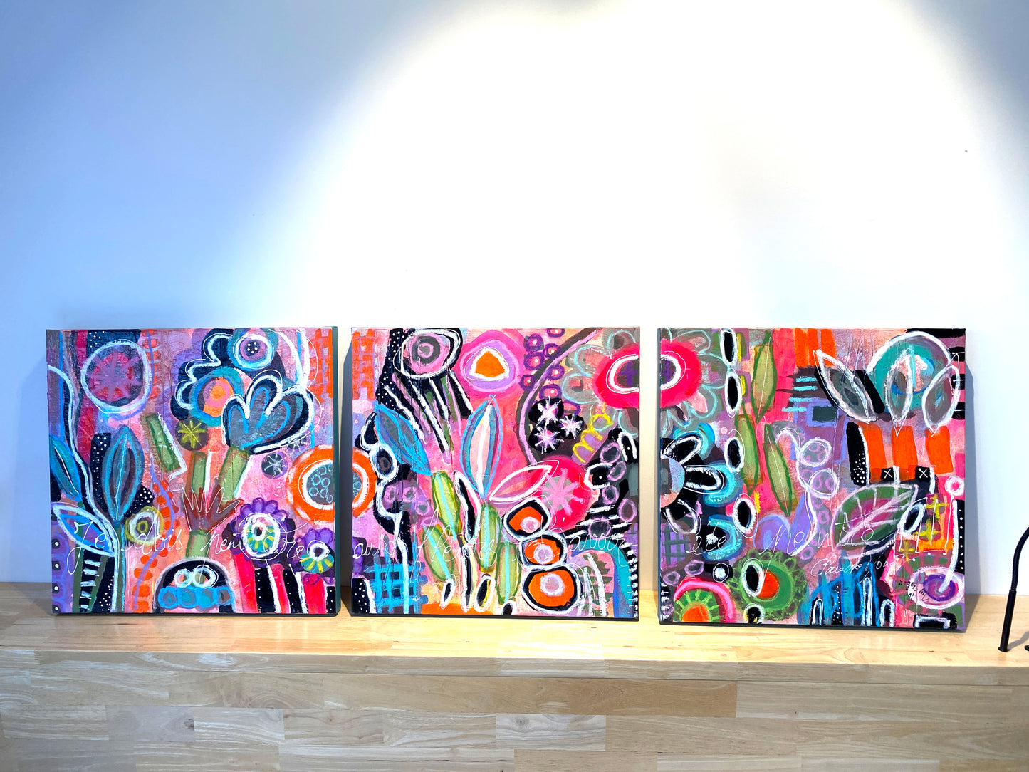 Les Fleurs du Peintre - 150 x 50 cm