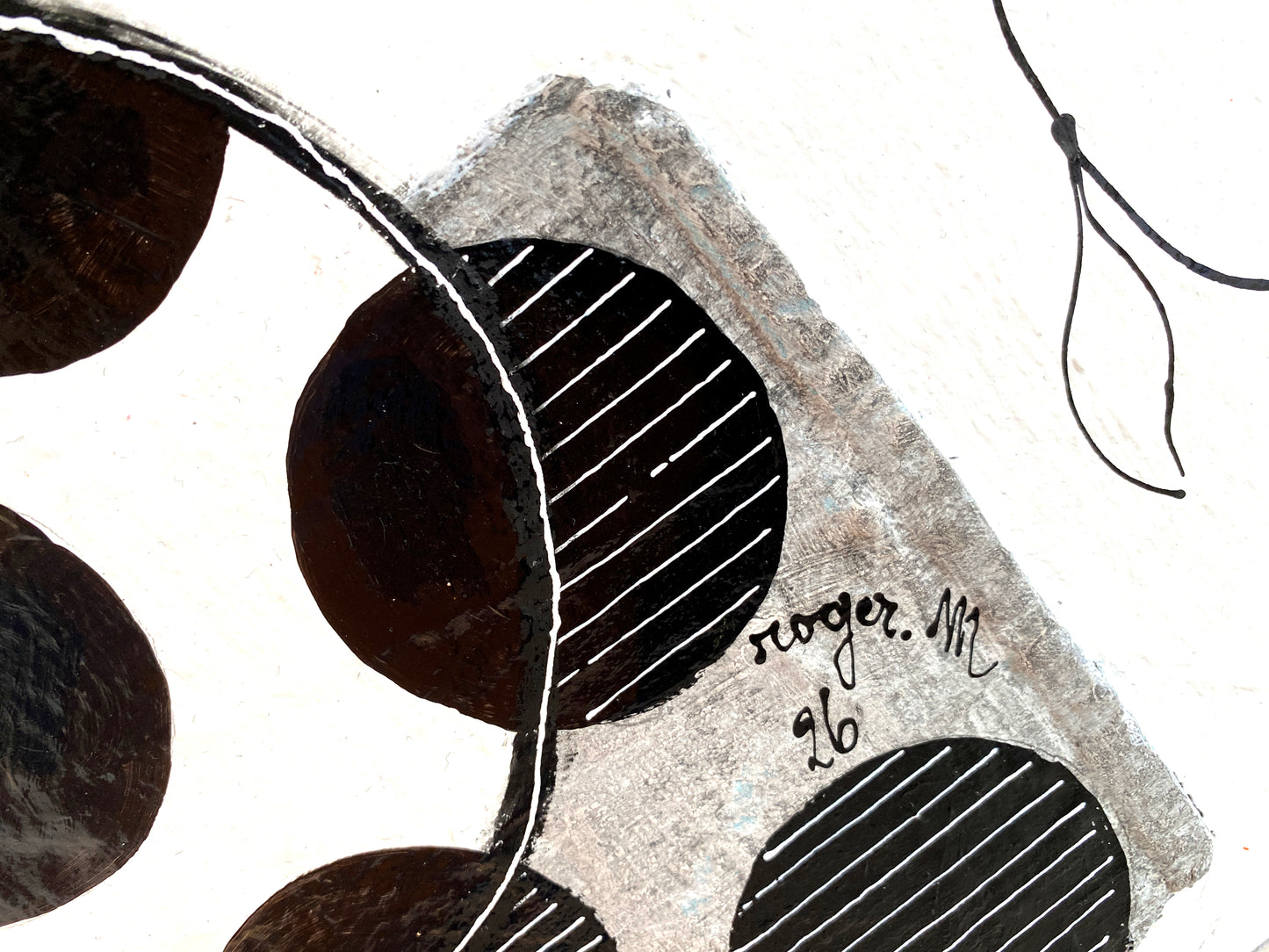 Patchwork et Fleurs - 100 x 65 cm