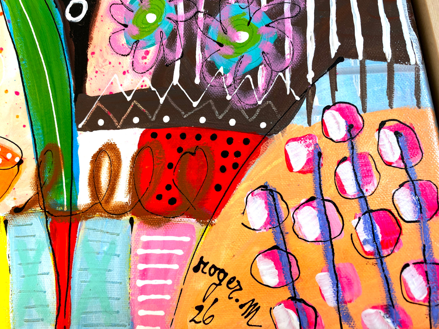 Petits Fragments de Joie -70 x 50 cm