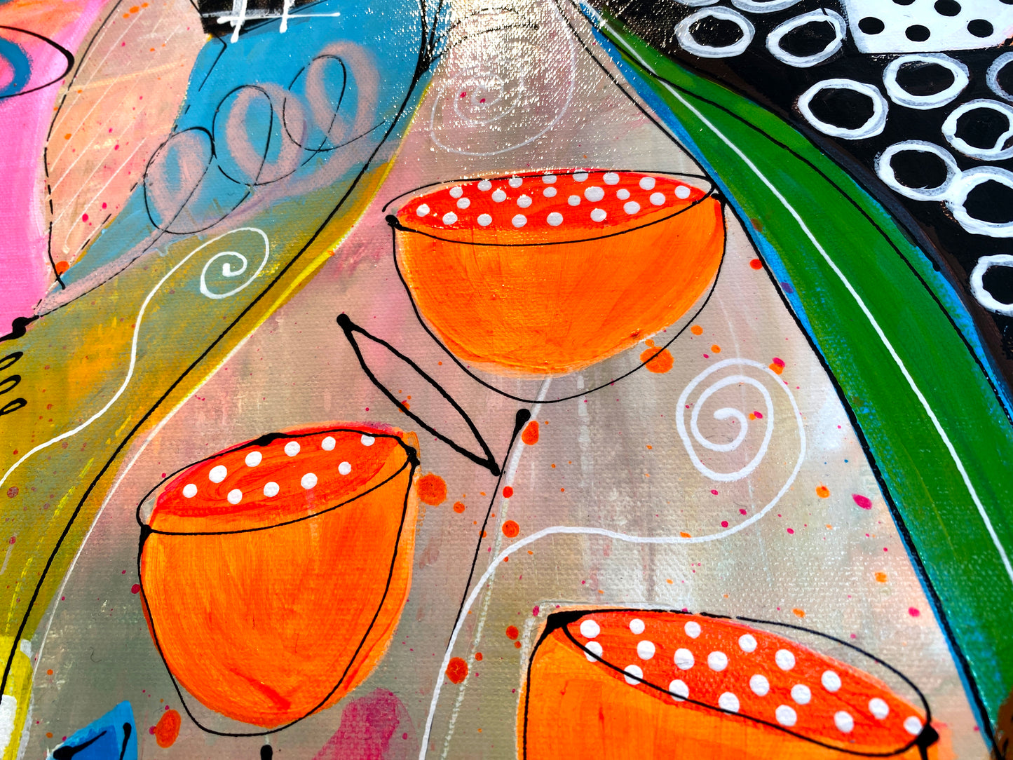 Petits Fragments de Joie -70 x 50 cm