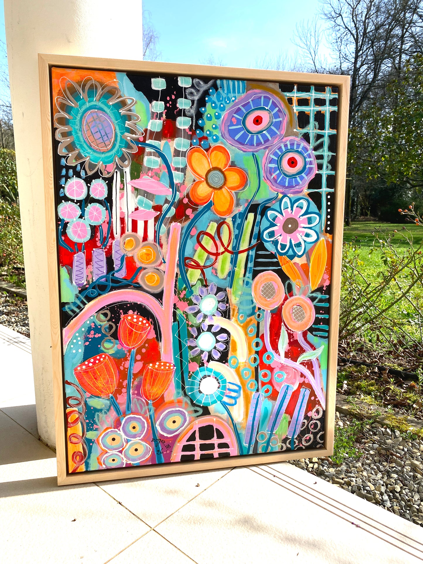 Petits Confettis de Nature - 50 x 70 cm