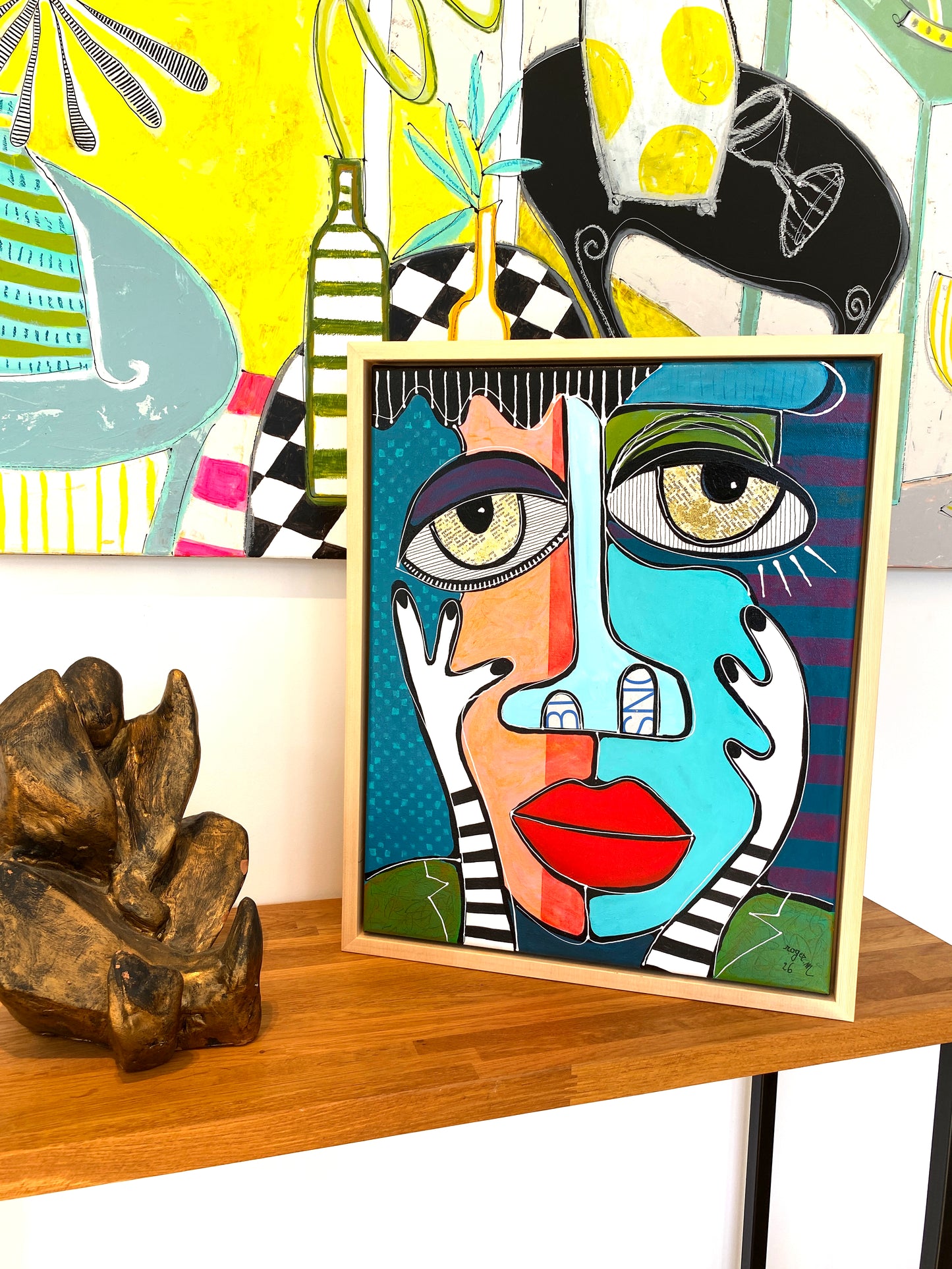 Le Double 8 - 50 x 40 cm