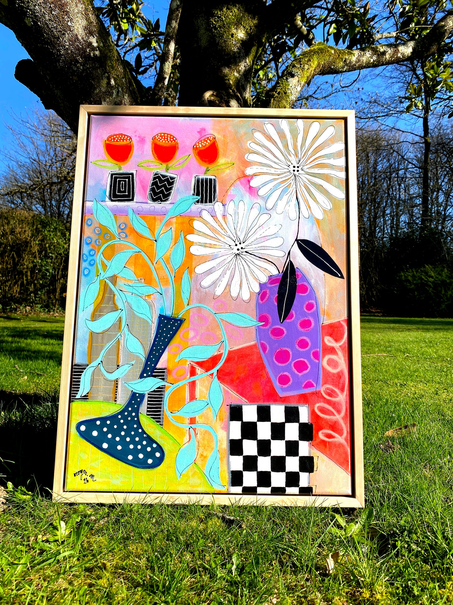 L'Heure Rose - 70 x 50 cm