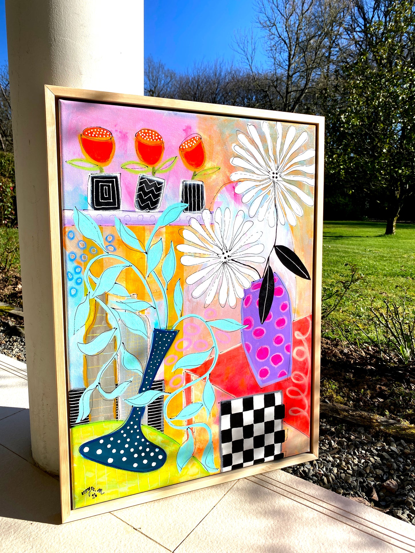 L'Heure Rose - 70 x 50 cm