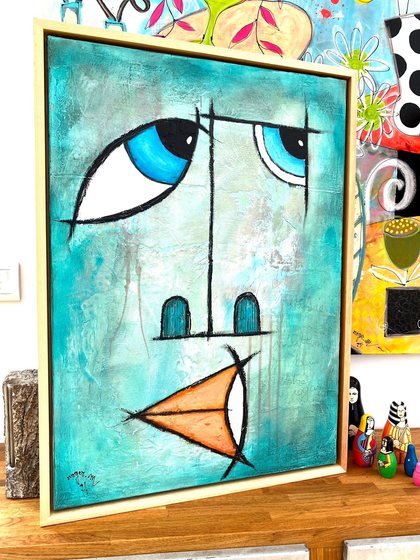 Poésie XI - 70 x 50 cm -