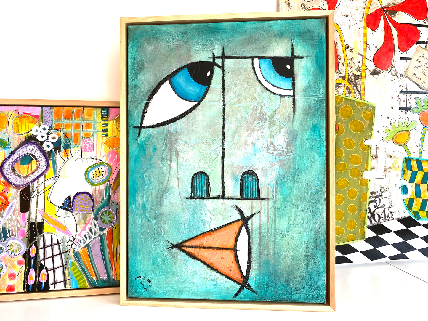 Poésie XI - 70 x 50 cm -