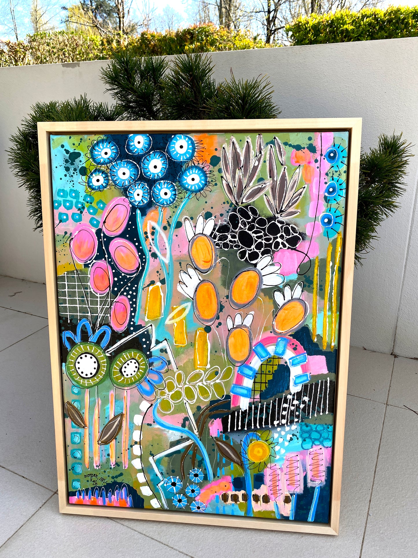 Demain, mon Jardin - 70 x 50 cm