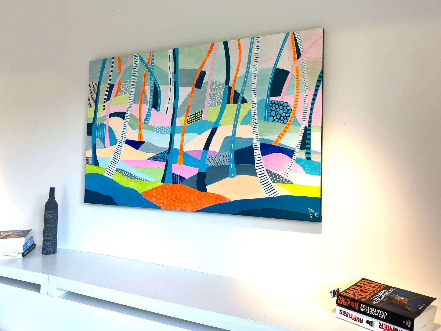 Trees by the Sea - 116 x 73 cm
