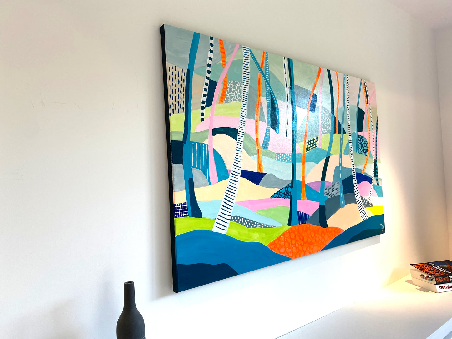 Trees by the Sea - 116 x 73 cm