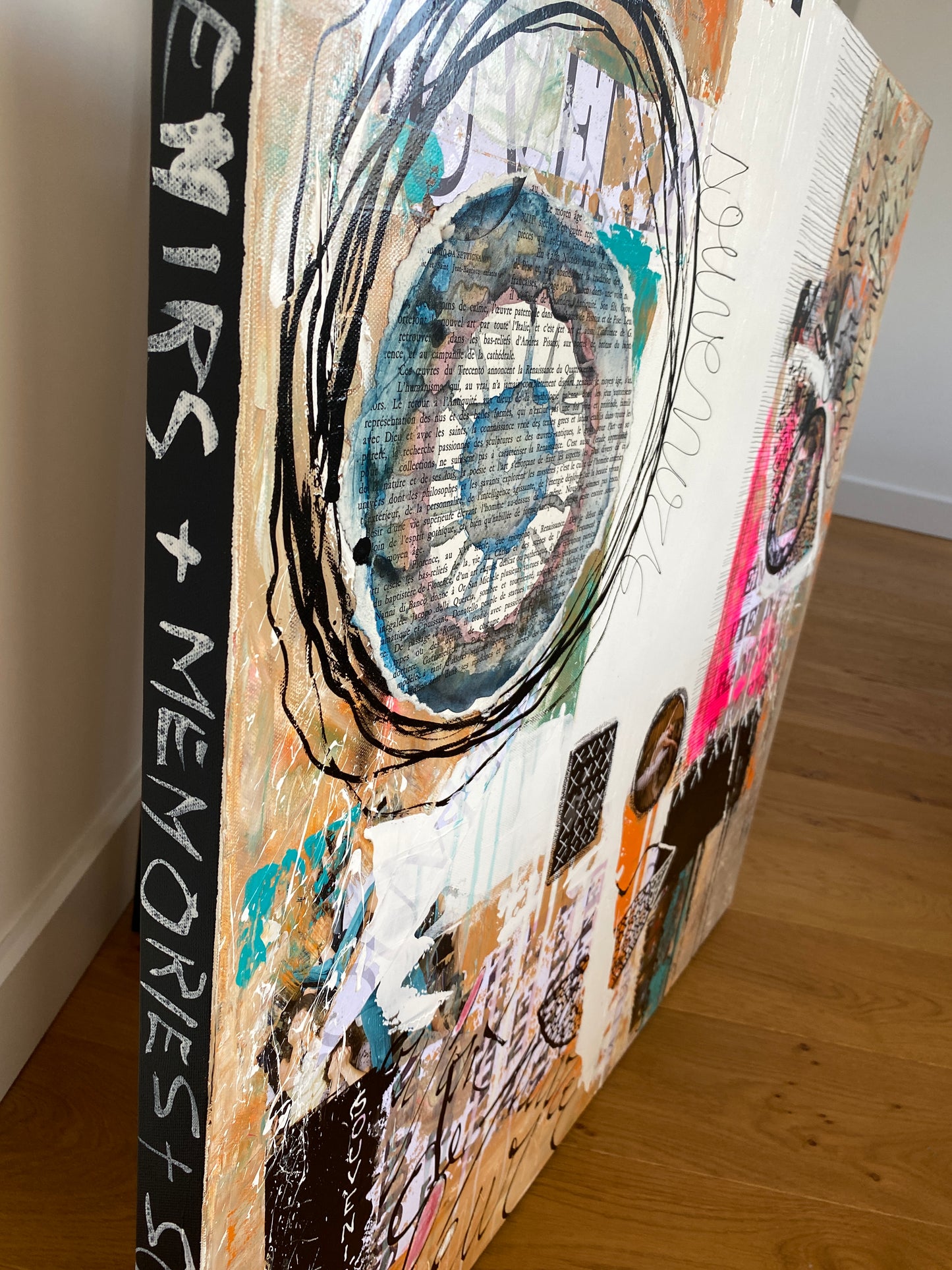 Souvenirs - 80 x 80 cm