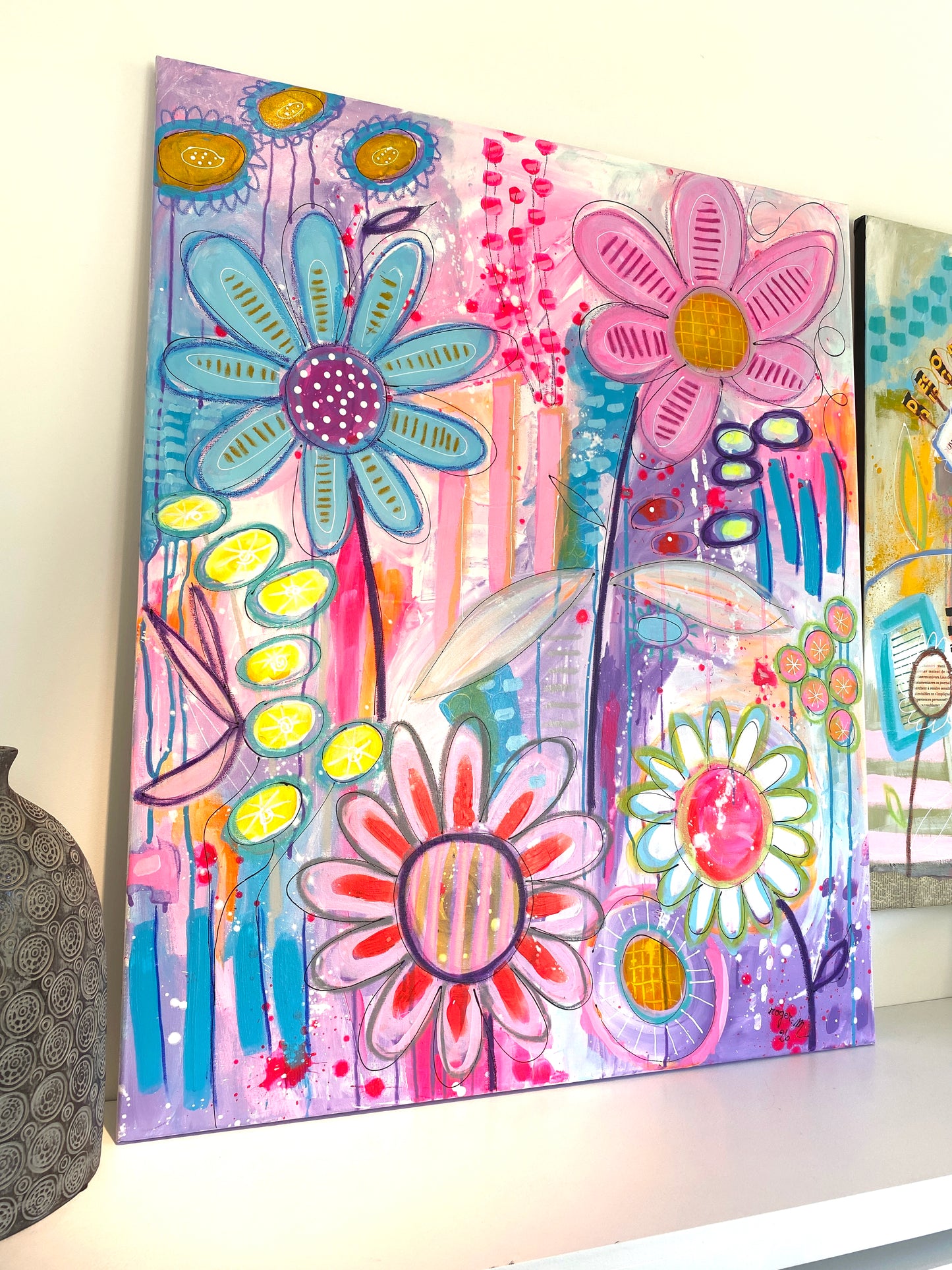 The Daisies of My Childhood - 100 x 81 cm