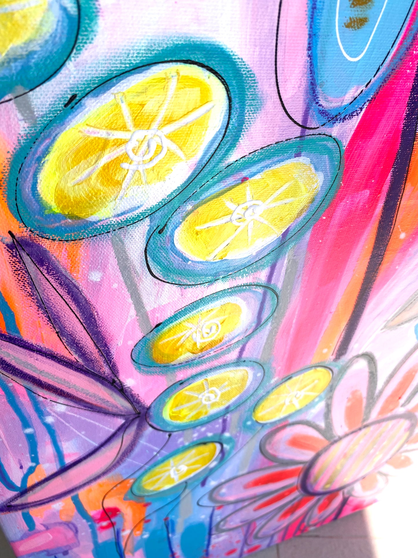 The Daisies of My Childhood - 100 x 81 cm