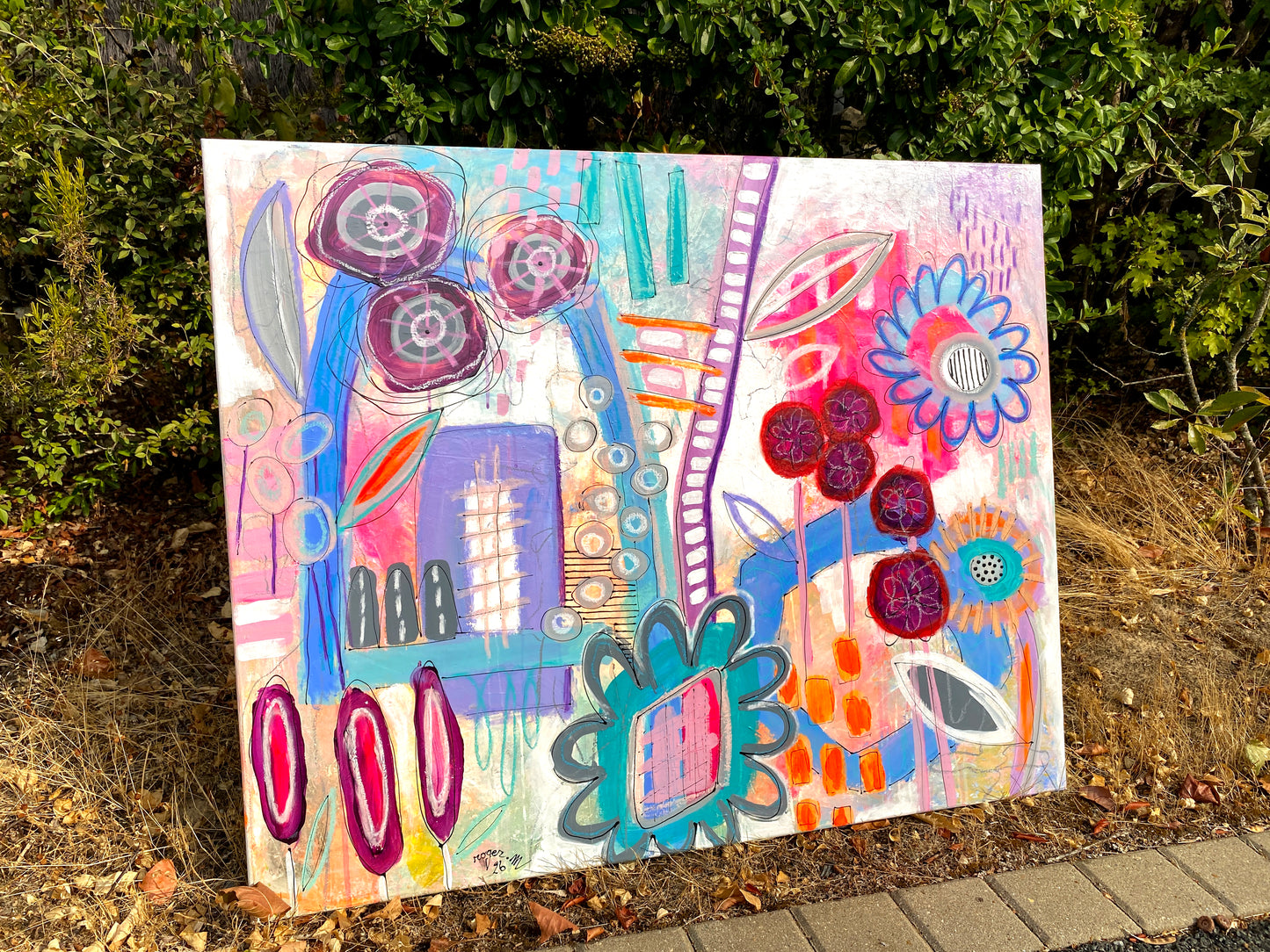 Memory of a Summer - 100 x 81 cm