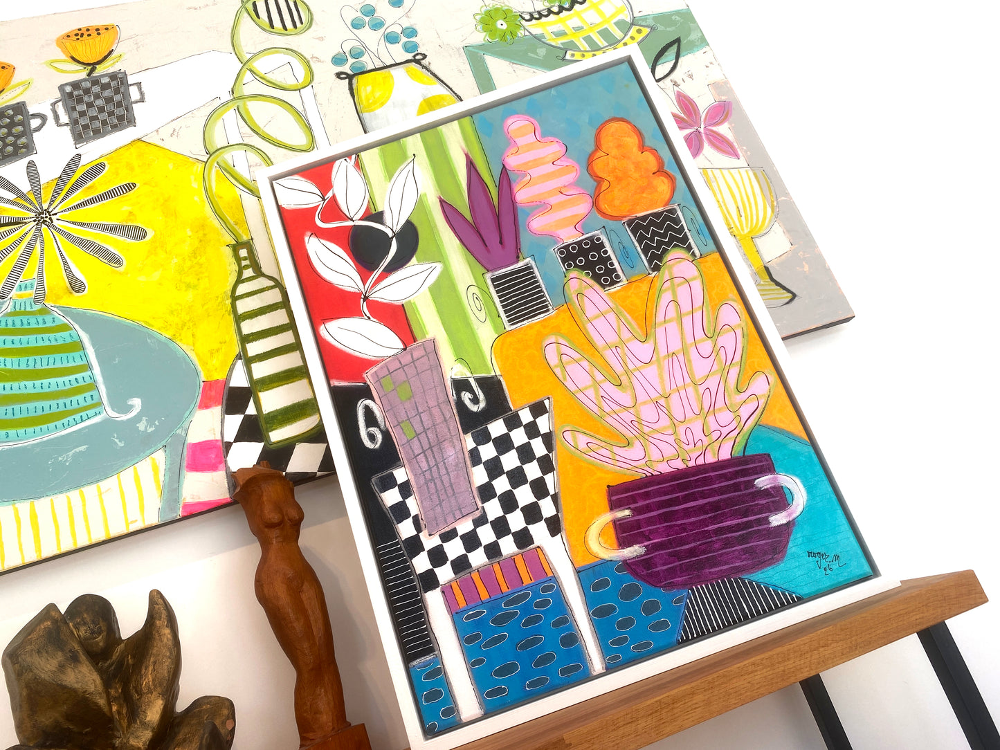 An Indoor Garden - 70 x 50 cm