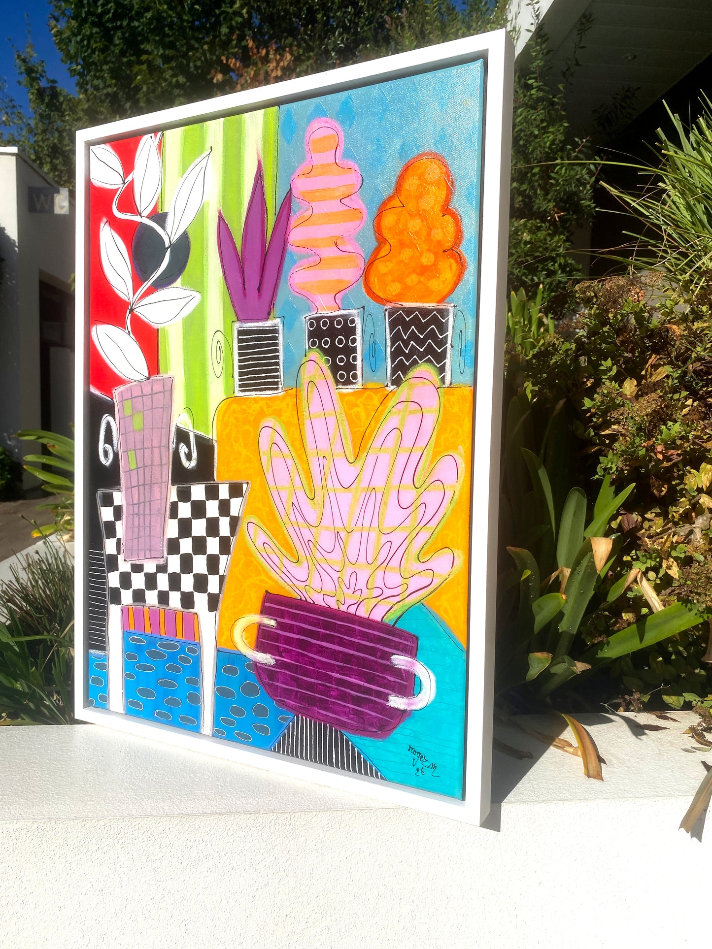 An Indoor Garden - 70 x 50 cm