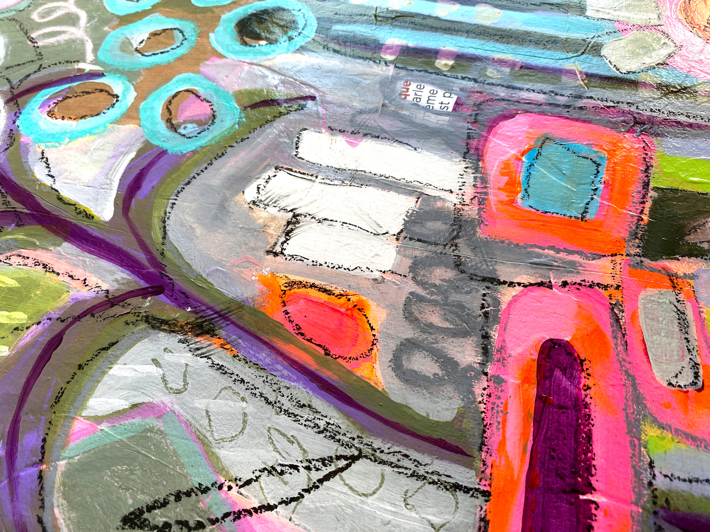 Jardin d'Hiver Oublié - 70 x 50 cm