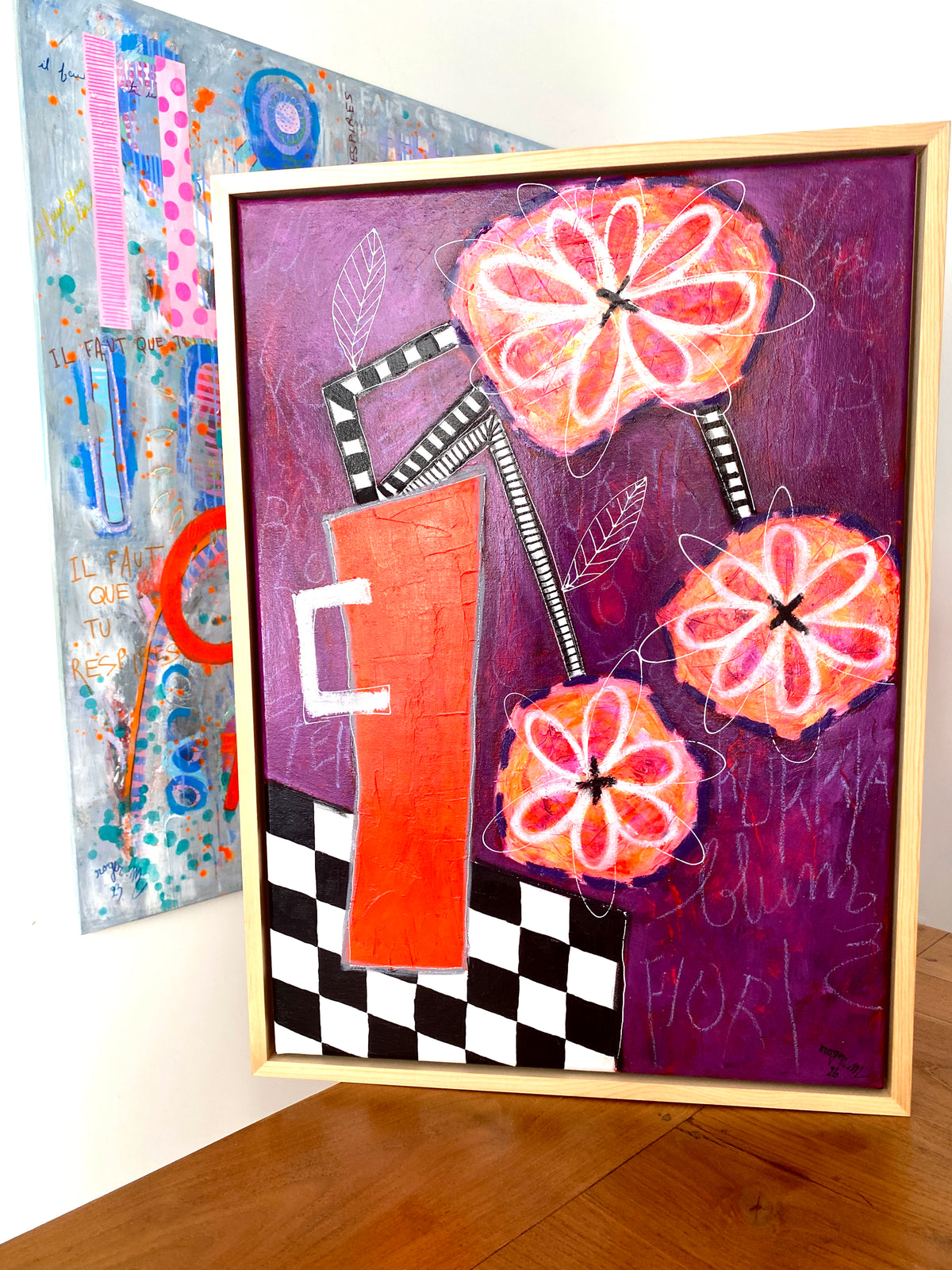 Flower Stories - 70 x 50 cm