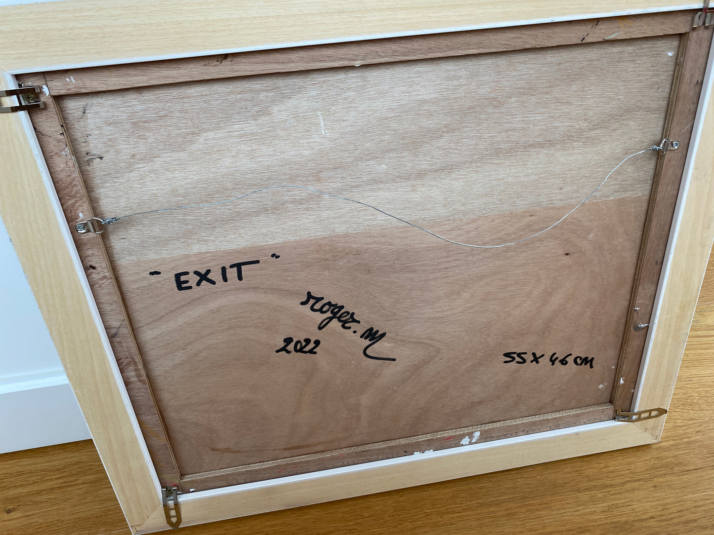 Exit - 55 x 46 cm